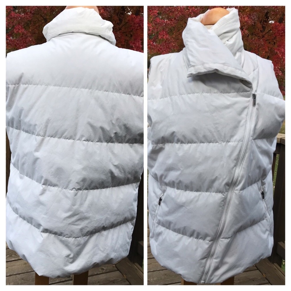 Lucy Puffer Vest Goose Down Cream XL